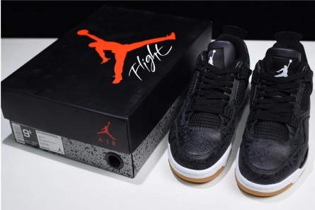 Entry-level luxury Flexible 9677 Air Jordan 4 SE Laser Black Gum CI1184-001
