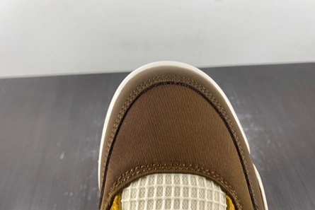 Non-authentic version Functional 3096 Air Jordan 4 GS  Cacao Wow FB2214-200