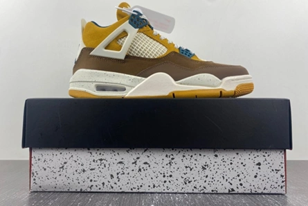 Non-authentic version Functional 3096 Air Jordan 4 GS  Cacao Wow FB2214-200