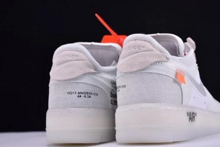 Economical Functional 3373 NIKE AIR FORCE 1 LOW OFF-WHITE All White AO4606-100