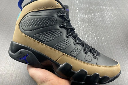1:1 copy Functional 3549 Jordan 9 Retro Olive Concord  CT8019-034