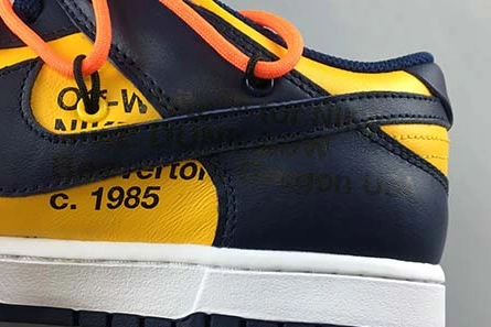 Lookalike Functional 6820 NIKE DUNK LOW OFF-WHITE MICHIGAN - CT0856-700