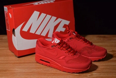 Master copy Functional 7074 Air Max 1 Tonal Red Blue 875844-600