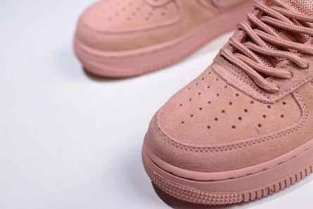 Low-cost Functional 7296 Nike  Air Force 1 07 Suede Women Lifestyle Shoe Pink AA1117-601