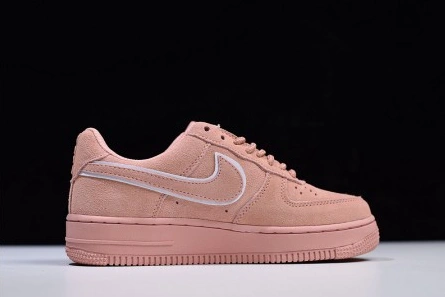 Low-cost Functional 7296 Nike  Air Force 1 07 Suede Women Lifestyle Shoe Pink AA1117-601