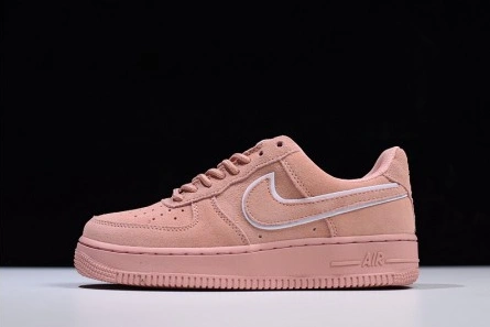 Low-cost Functional 7296 Nike  Air Force 1 07 Suede Women Lifestyle Shoe Pink AA1117-601