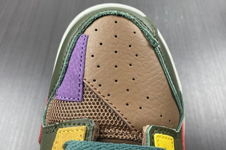 Designer inspired Functional 8646 Nike Dunk Low Scrap Archeo Brown DB0500-200