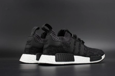 Low-cost Functional 8734 ADIDAS NMD R1 PK PRIMEKNIT BLACK   WINTER WOOL BB0679