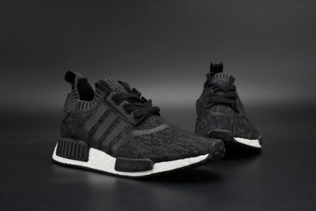 Low-cost Functional 8734 ADIDAS NMD R1 PK PRIMEKNIT BLACK   WINTER WOOL BB0679