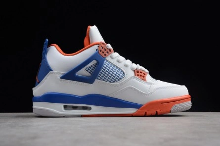 Replica GoAnywhere 1912 Air Jordan 4 White Bright Crimson-Royal Blue 308497-171