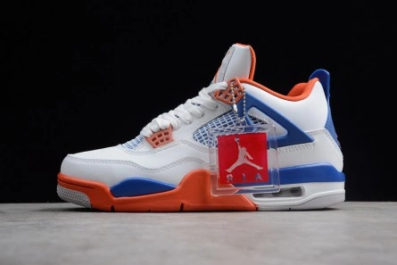 GoAnywhere 1912 Air Jordan 4 White Bright Crimson-Royal Blue 308497-171