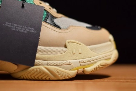 Economical GoAnywhere 5386 BALENCIAGA TRIPLE S W06E1-1000 BEIGE GREEN-YELLOW