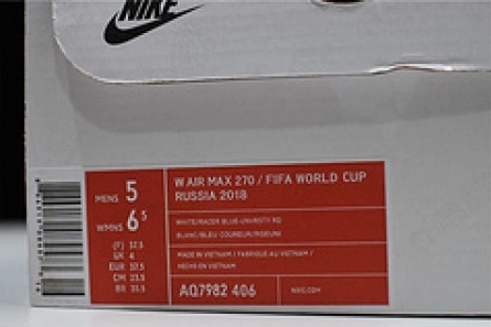 Reasonably priced GoodFit 2355 Nike Air Max 270 FIFA World Cup Russia 2018 AQ7982 406