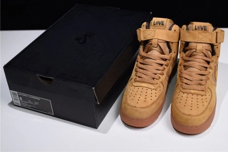 Clearance-priced GoodFit 5307 Air Force 1 High Bobbito Mac n Cheese - 318431-771