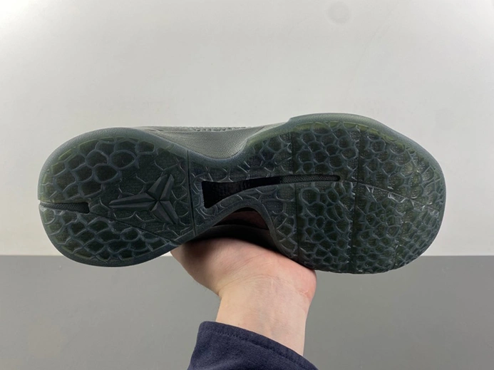 Fashion duplicate GoodFit 8222 Nike Kobe 6 Black Mamba Collection Fade to Black 869457-007