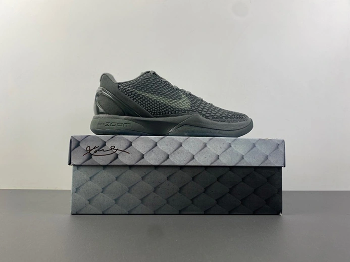 GoodFit 8222 Nike Kobe 6 Black Mamba Collection Fade to Black 869457-007