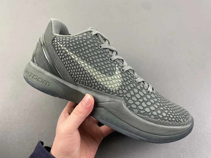 Fashion duplicate GoodFit 8222 Nike Kobe 6 Black Mamba Collection Fade to Black 869457-007