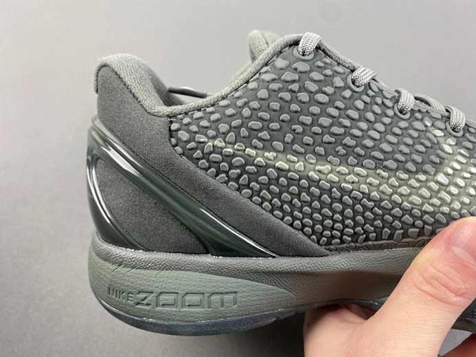 Fashion duplicate GoodFit 8222 Nike Kobe 6 Black Mamba Collection Fade to Black 869457-007