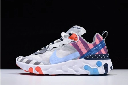 GoodFit 8732 Parra x Nike React Element 87 White Multi-Color AQ3057-100