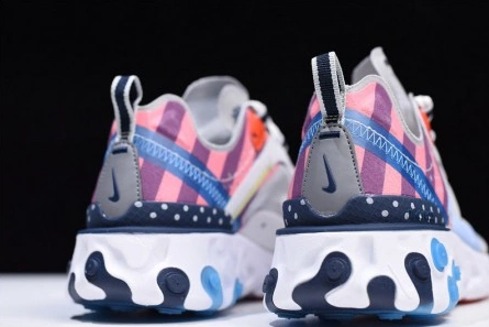 Low-cost GoodFit 8732 Parra x Nike React Element 87 White Multi-Color AQ3057-100