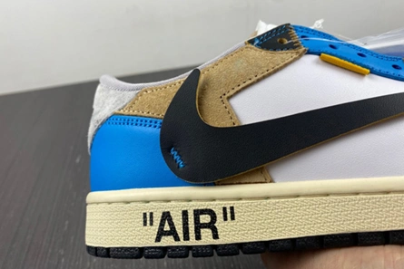 Premium replica HighQuality 1531 OFF-WHITE x Air Jordan 1 CZ0790-108
