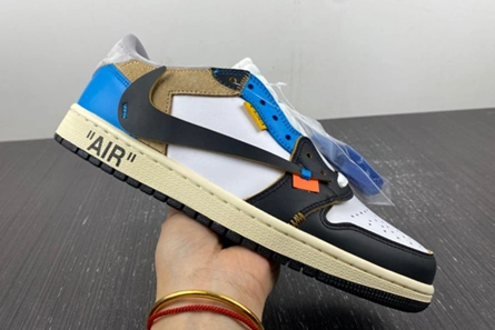 Premium replica HighQuality 1531 OFF-WHITE x Air Jordan 1 CZ0790-108