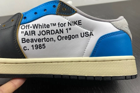 Premium replica HighQuality 1531 OFF-WHITE x Air Jordan 1 CZ0790-108