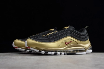 Best-value HighQuality 3779 Nike Air Max 97 'Black Metallic Gold' AT5458-002