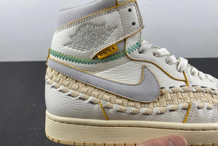 Deal-worthy HighQuality 5346 Jordan 1 Retro High OG SP Union Woven Sail  FD2565-100