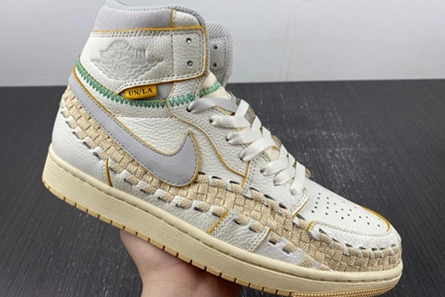 Deal-worthy HighQuality 5346 Jordan 1 Retro High OG SP Union Woven Sail  FD2565-100