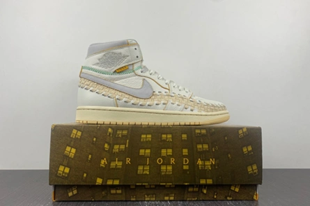 Deal-worthy HighQuality 5346 Jordan 1 Retro High OG SP Union Woven Sail  FD2565-100