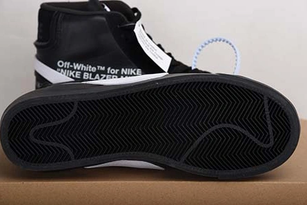 HighQuality 7492 Off-White Nike Blazer Black AA3832-001