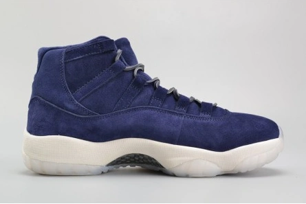 Fashion duplicate HighQuality 9288 AIR JORDAN 11 RETRO DEREK JETER NAVY SUEDE 351792-147