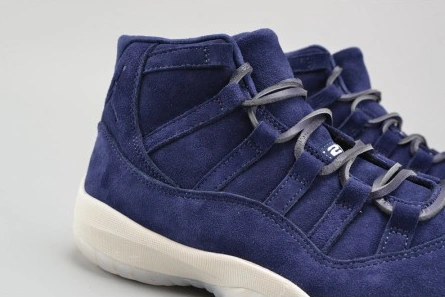 Fashion duplicate HighQuality 9288 AIR JORDAN 11 RETRO DEREK JETER NAVY SUEDE 351792-147