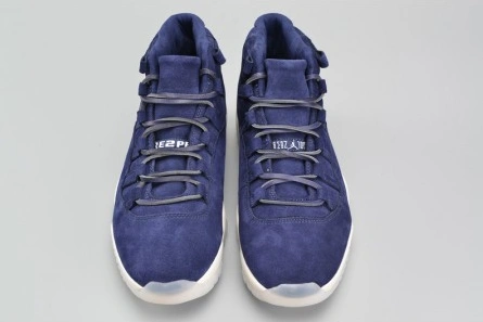 Fashion duplicate HighQuality 9288 AIR JORDAN 11 RETRO DEREK JETER NAVY SUEDE 351792-147