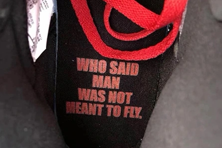 Entry-level luxury JORDAN 1 WHO SAID MAN WASN'T MEANT TO FLY 555088-062 Elegant 4747