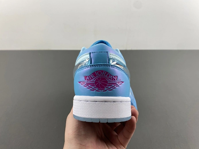Budget-friendly Jordan 1 Low SE Aquarius Blue (GS)  FN7366-400 Comfortable 934