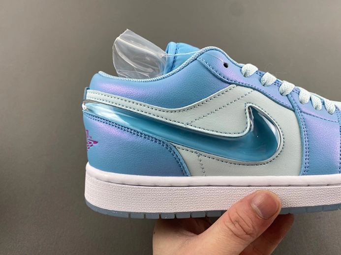 Budget-friendly Jordan 1 Low SE Aquarius Blue (GS)  FN7366-400 Comfortable 934