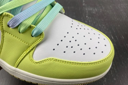 Modestly priced Jordan 1 Low Sail White Oil Green (W) FD9906-131 Elegant 6928
