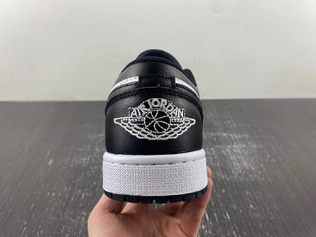 Savvy-priced Jordan 1 Low White Black  553558-132 Soft 3195