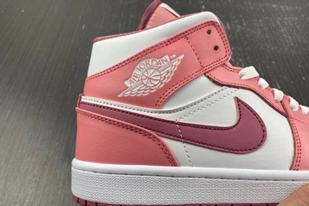 Non-authentic version Jordan 1 Mid Valentine's Day (2023)  DQ8423-616 Functional 8654