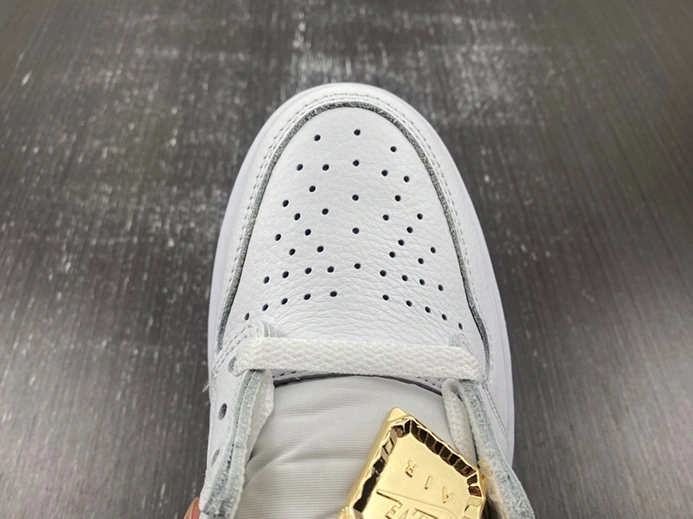 Mirror quality Jordan 1 Retro High OG Metallic Gold (Women's)  FD2596-107 Comfortable 2329