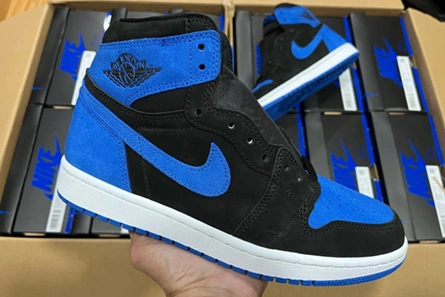 High-tier replica Jordan 1 Retro High OG Royal Reimagined DZ5485-042 Comfortable 180