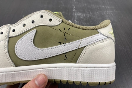 Best-value Jordan 1 Retro Low Golf Travis Scott Neutral Olive FZ3124-200 NewStyle 7071
