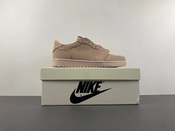 Style match Jordan 1 Retro Low NS Particle Beige (Women's)  AO1935-204 Comfortable 8611