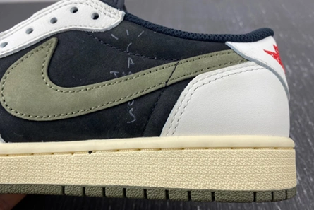 Master copy Jordan 1 Retro Low OG SP Travis Scott Olive (W)  DZ4137-106 EasyMatch 7081