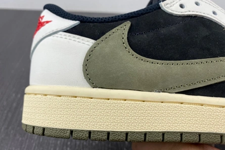 Master copy Jordan 1 Retro Low OG SP Travis Scott Olive (W)  DZ4137-106 EasyMatch 7081
