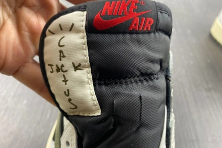Master copy Jordan 1 Retro Low OG SP Travis Scott Olive (W)  DZ4137-106 EasyMatch 7081
