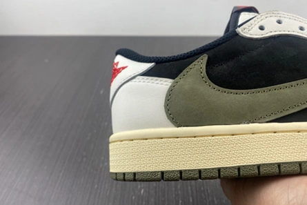 Master copy Jordan 1 Retro Low OG SP Travis Scott Olive (W)  DZ4137-106 EasyMatch 7081