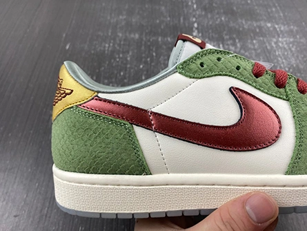 Replica Jordan 1 Retro Low OG Year of the Dragon (2024) FN3727-100 EyeCatching 8545